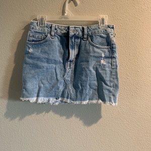Jean skirt